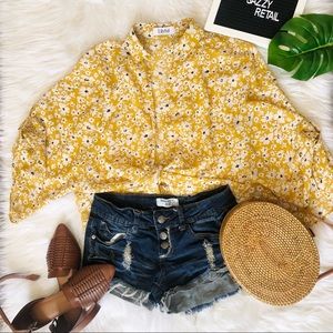 Lilyful Tie Front Blouse